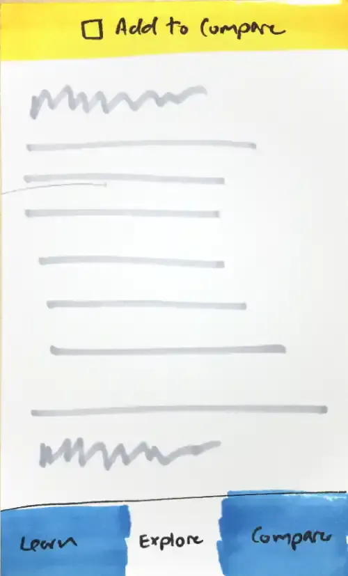Early concept sketch 3